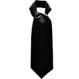 New Men's 100% Polyester solid Ascot Cravat Only Wedding Prom