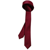 New Polyester Men's 1.5" skinny Neck Tie only solid formal wedding work