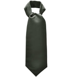 New Men's 100% Polyester solid Ascot Cravat Only Wedding Prom