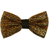 New Men's Pre tied bowtie only Polyester Sequin Bowtie wedding party Prom