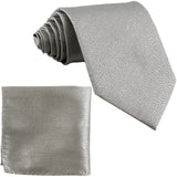 New Men's Polyester Glitters Neck Tie necktie and Pocket Square Hankie Set