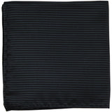 New Polyester Woven Thin Striped Pocket Square Hankie Handkerchief