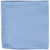 New Polyester Woven Thin Striped Pocket Square Hankie Handkerchief