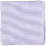 New Polyester Woven Thin Striped Pocket Square Hankie Handkerchief