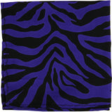 New polyester zebra animal print pocket square hankie handkerchief formal