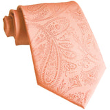 New Men's Polyester Woven Neck Tie necktie only paisley prom wedding