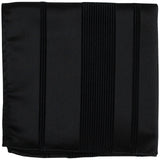 New Men's Polyester Woven pocket square hankie only pin stripes formal