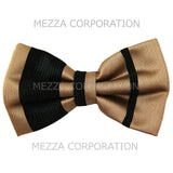 New formal men's pre tied Bow tie striped