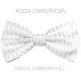 New formal men's pre tied Bow tie stripes