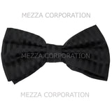 New formal men's pre tied Bow tie stripes