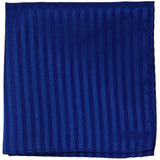 New Men's Polyester Woven pocket square hankie only tone on tone stripes