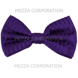 New formal men's pre tied Bow tie stripes