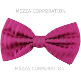 New formal men's pre tied Bow tie stripes