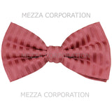 New formal men's pre tied Bow tie stripes