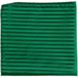 New Men's Polyester Woven pocket square hankie only tone on tone stripes
