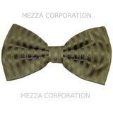 New formal men's pre tied Bow tie stripes