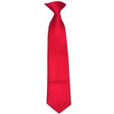 New KID'S BOY'S 100% Polyester Pre-tied clip on necktie only formal wedding